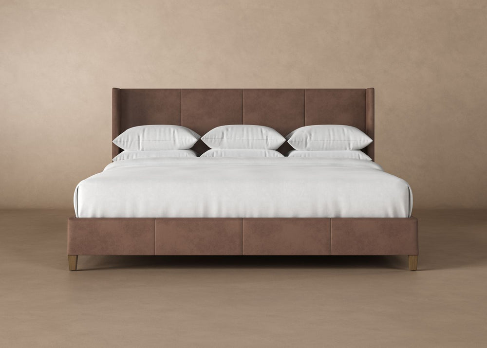 Kodiak Leather Bed in Espresso #color_espresso