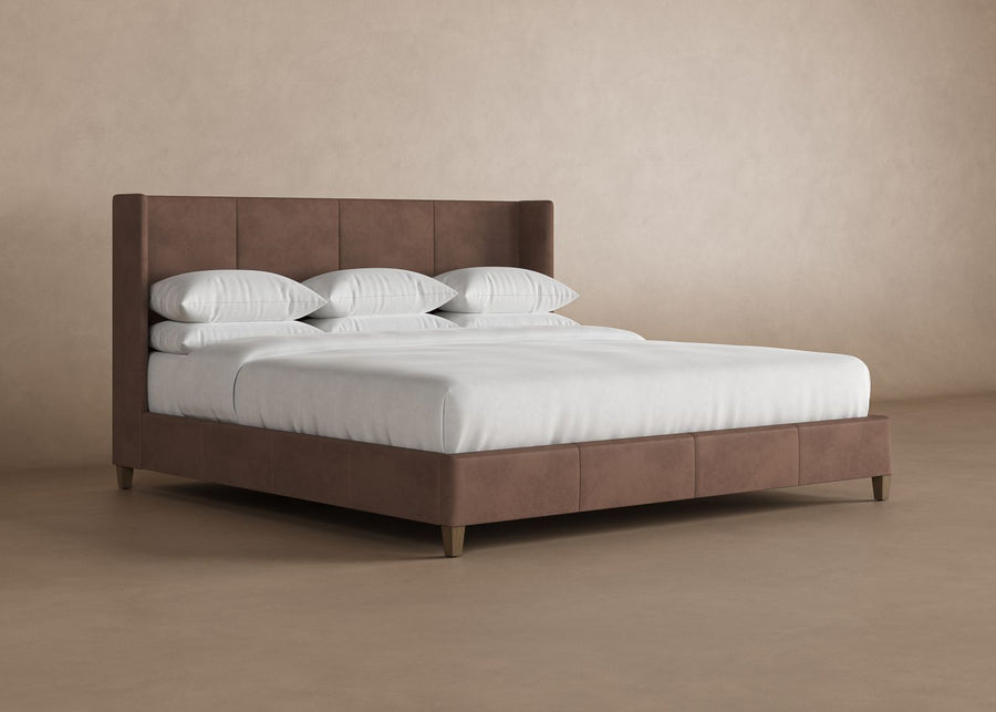 Kodiak Leather Bed in Espresso #color_espresso