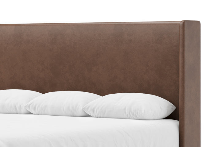 Kodiak Leather Headboard in Espresso #color_espresso