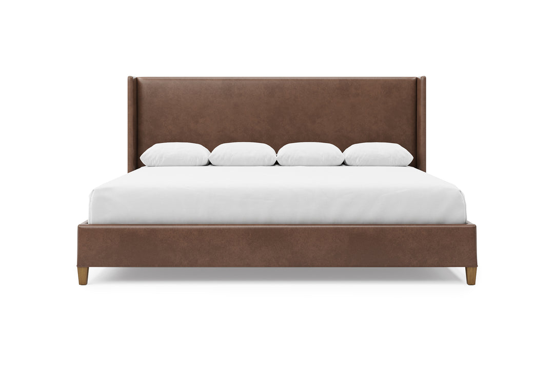 Kodiak Leather Bed in Espresso #color_espresso