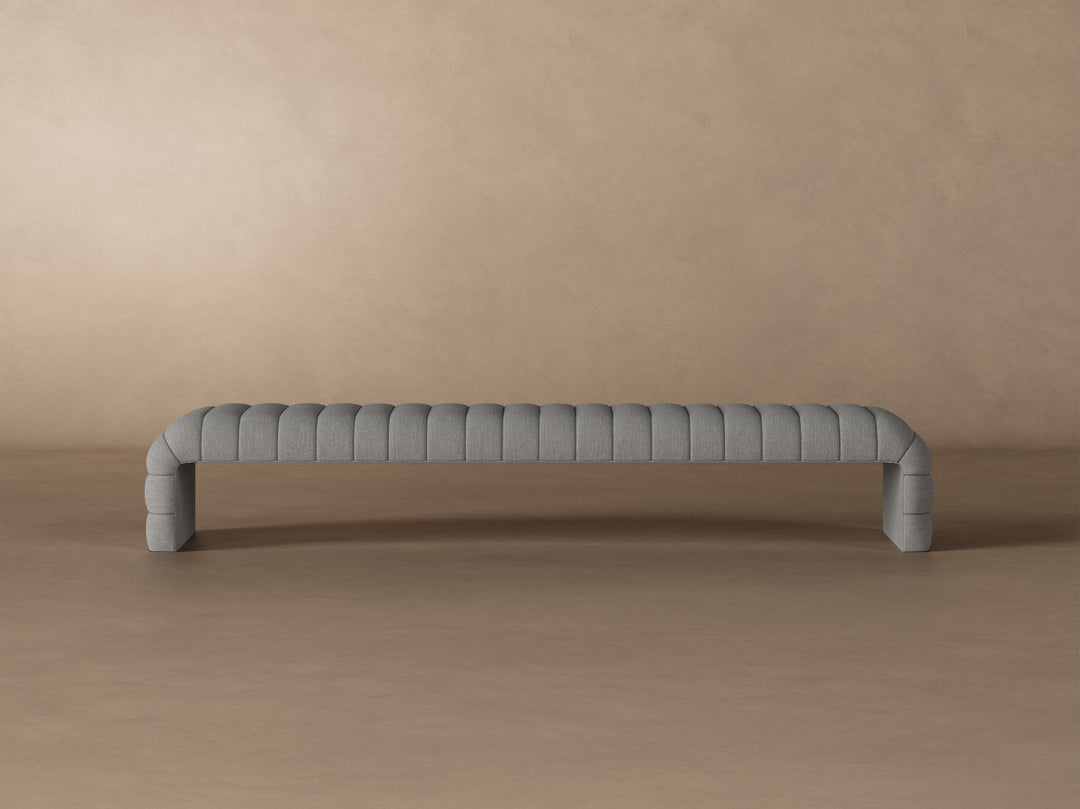 Louis Channel Bench in Slate#color_slate