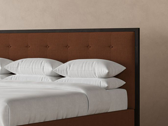 Marlow Bed Frame in Clay#color_clay-chestnut