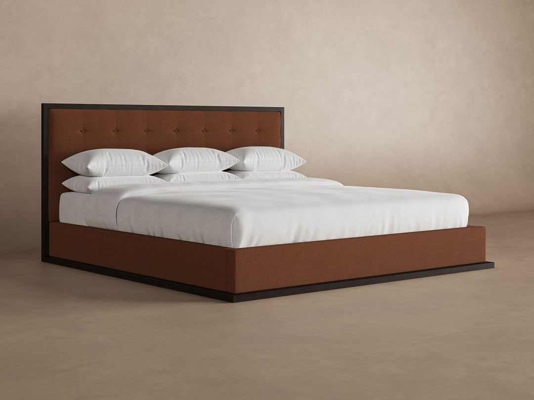 Marlow Bed Frame in Clay#color_clay-chestnut