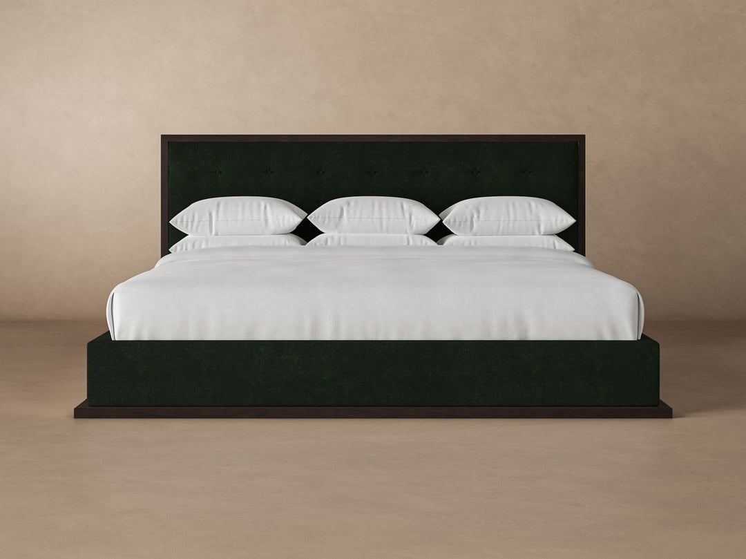 Marlow Bed Frame in Emerald#color_emerald-chestnut