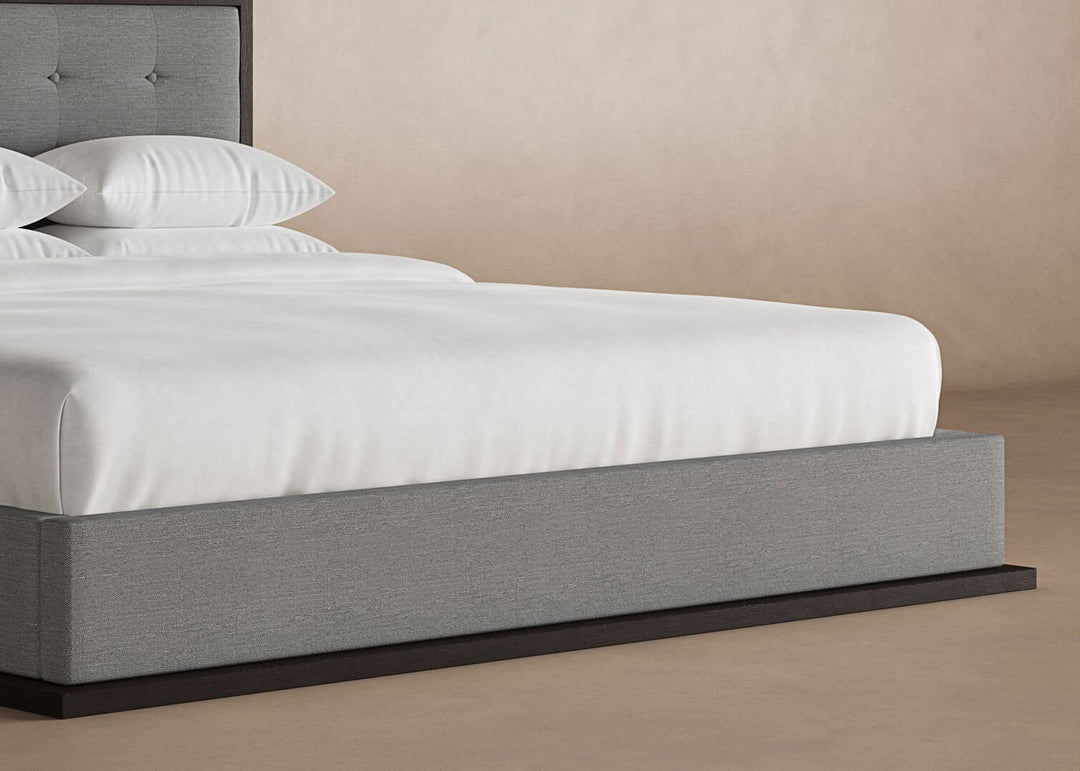 Marlow Bed Frame in Slate#color_slate-chestnut
