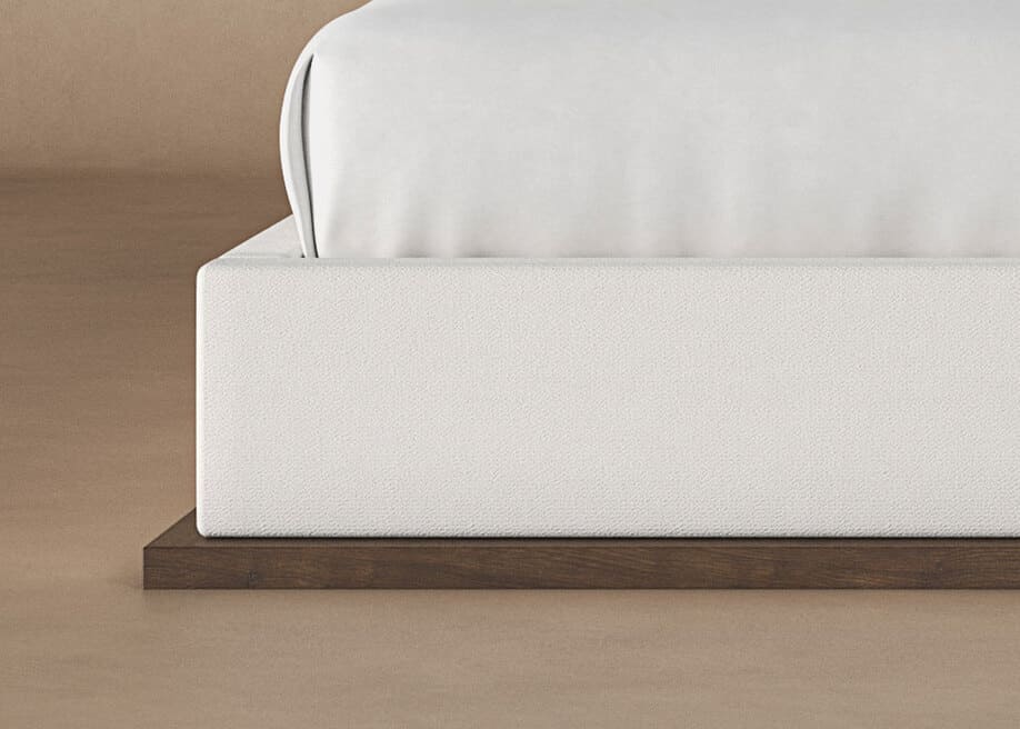 Marlow Bed Frame in Snow#color_snow-walnut