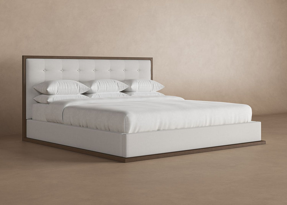 Marlow Bed Frame in Snow#color_snow-walnut