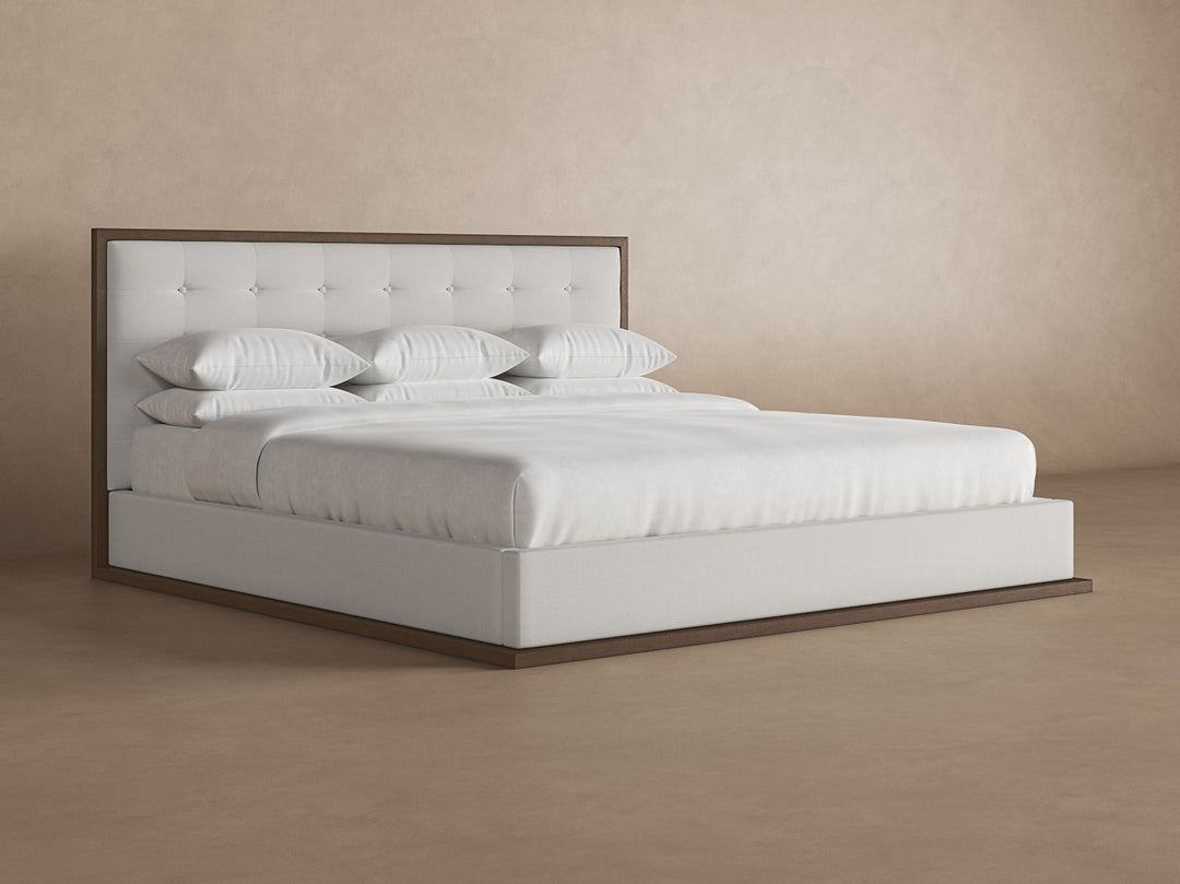 Marlow Bed Frame in Snow#color_snow-walnut