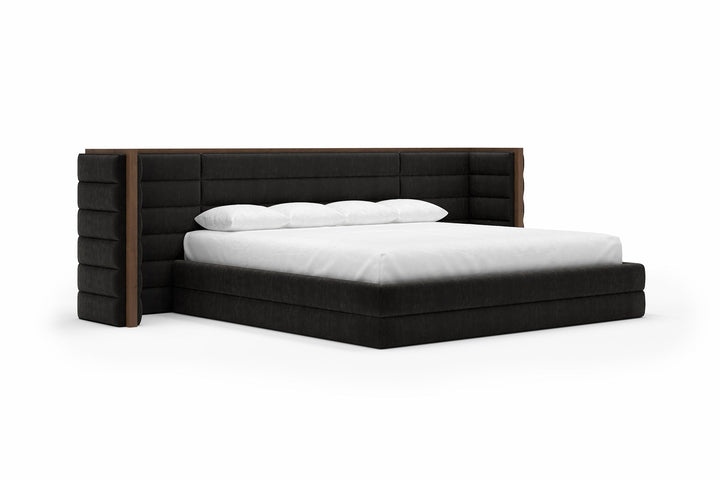 Ebony colored Phantom bedframe #color_ebony