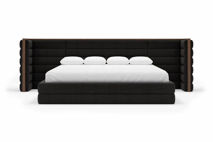 Ebony colored Phantom bedframe #color_ebony