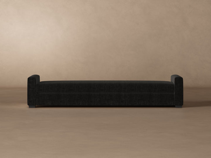 Paxton Bench in onyx#color_onyx