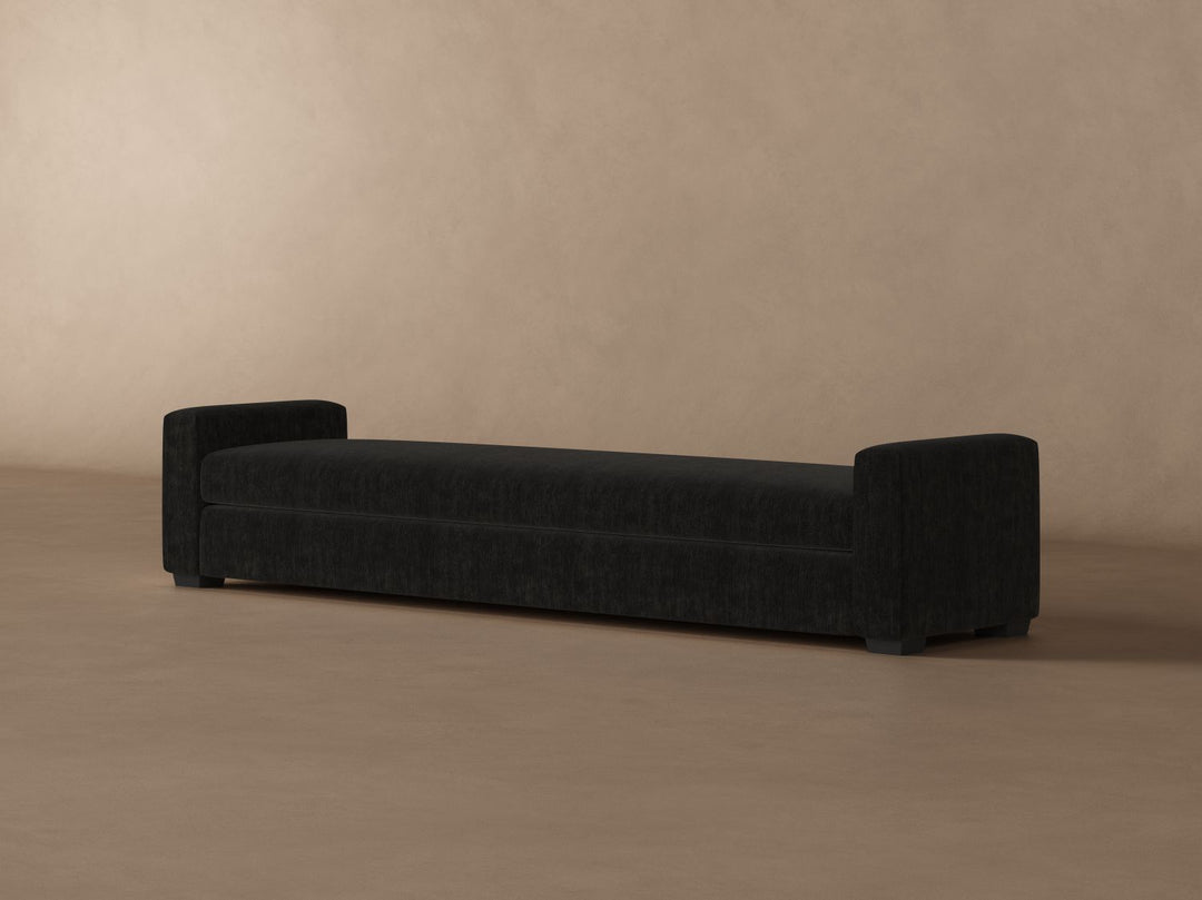 Paxton Bench in onyx#color_onyx