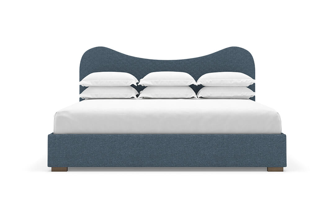 Celine Bed Frame in Steel#color_steel