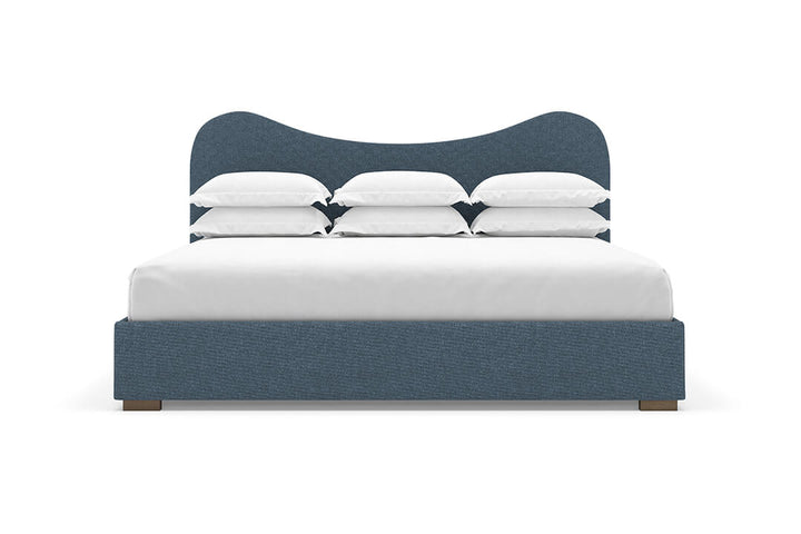 Celine Bed Frame in Steel#color_steel