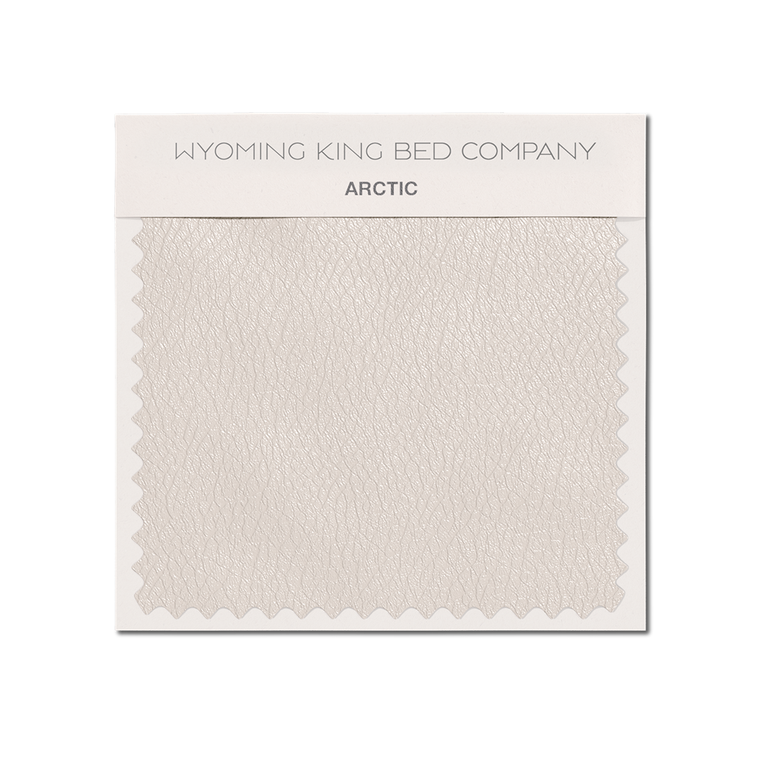 Arctic leather swatch#color_arctic