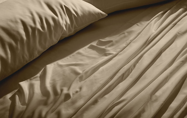 Taupe Alaskan King Cotton Sheet Set Detail#color_taupe