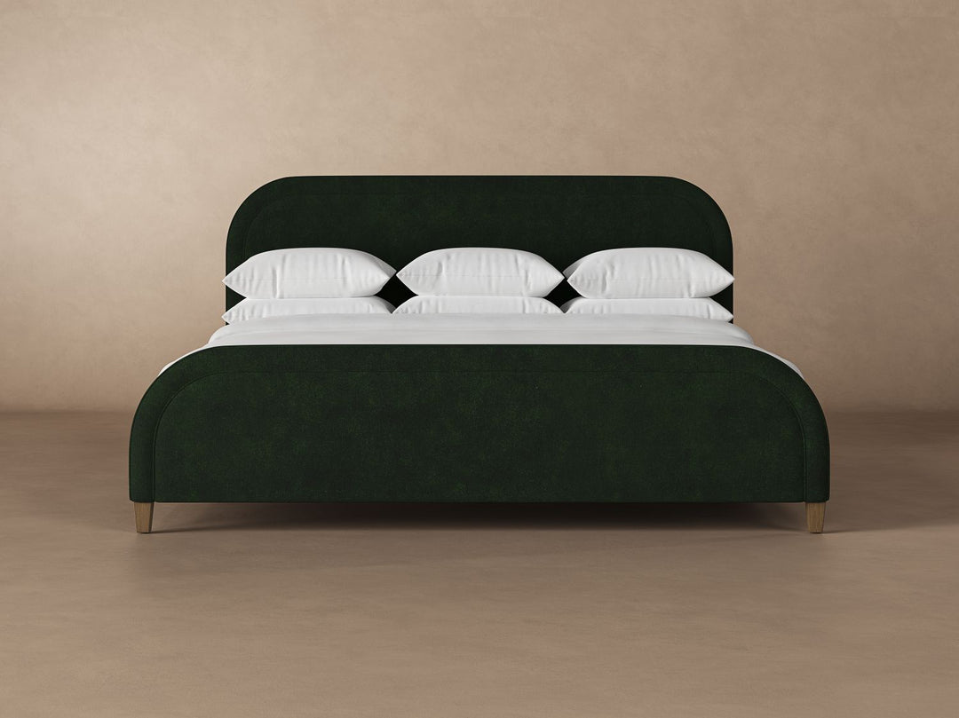 Vista Bed Frame in Emerald#color_emerald