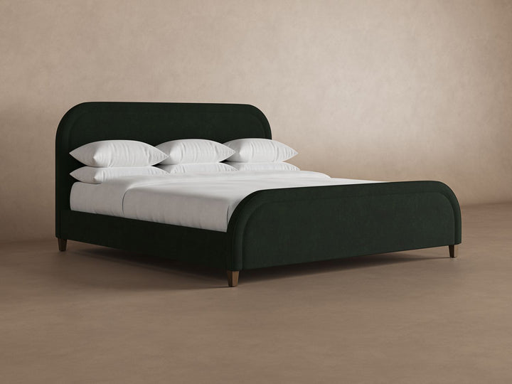 Vista Bed Frame in Emerald#color_emerald