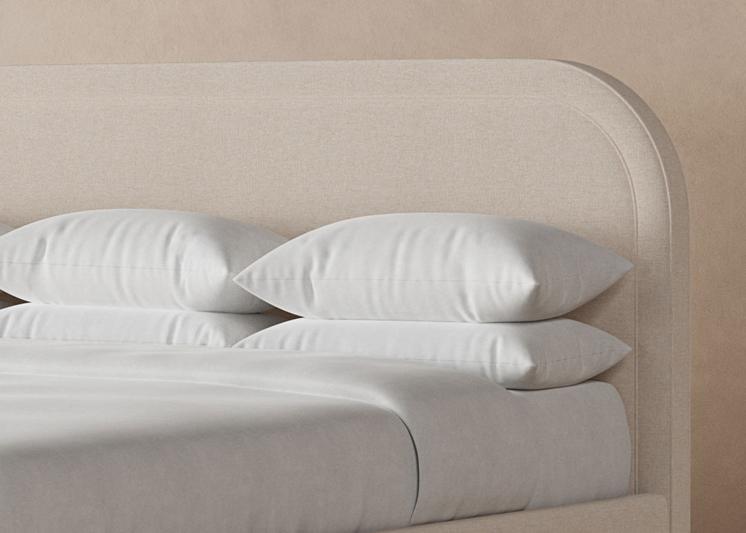 Vista Bed Frame in Oatmeal#color_oatmeal