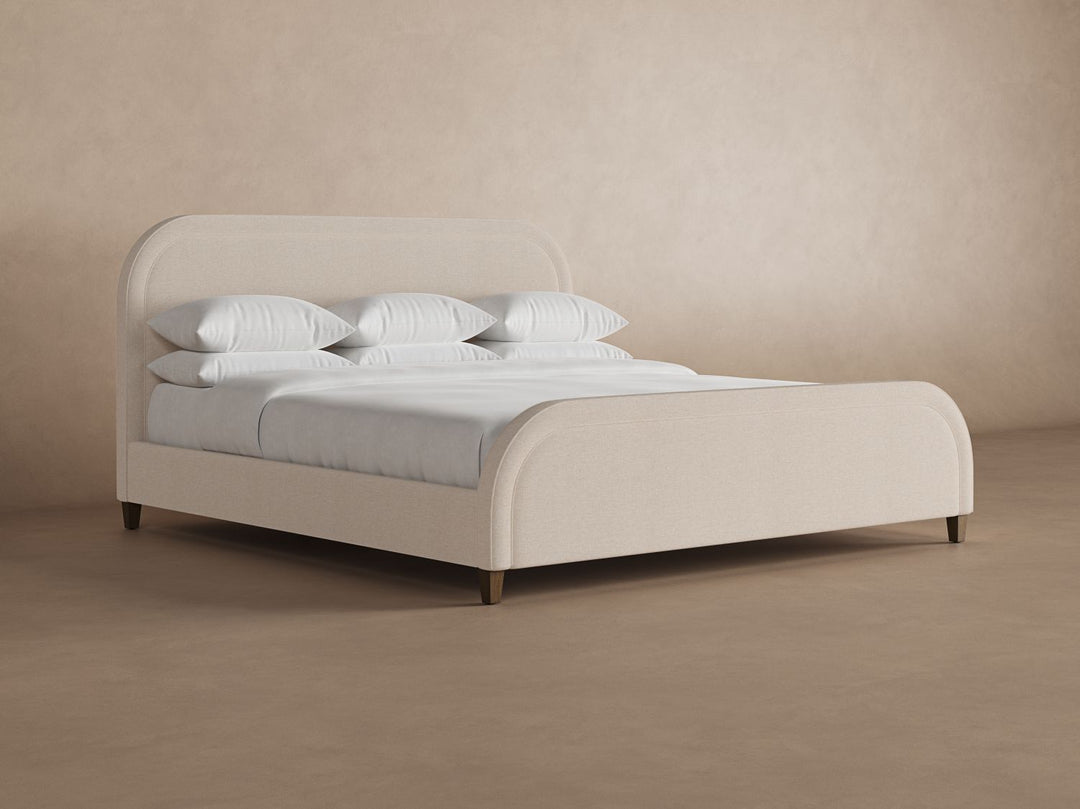 Vista Bed Frame in Oatmeal#color_oatmeal