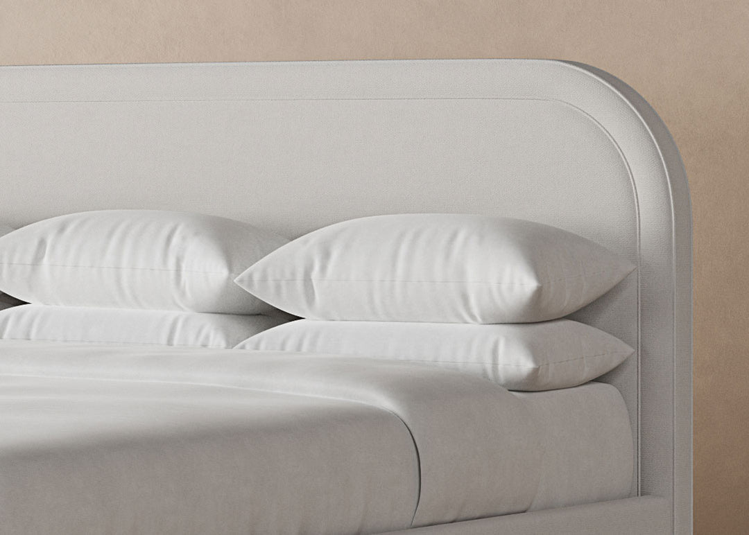 Vista Bed Frame in snow#color_snow