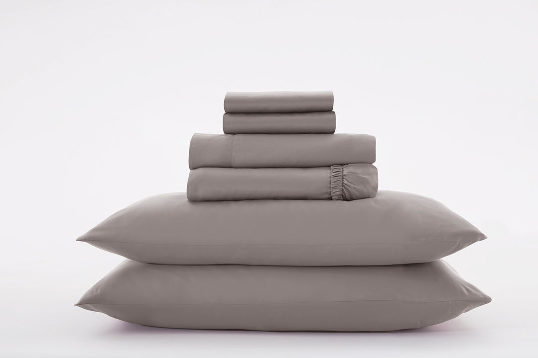 Wyoming King Bamboo Sheet Set#color_coastal-fog