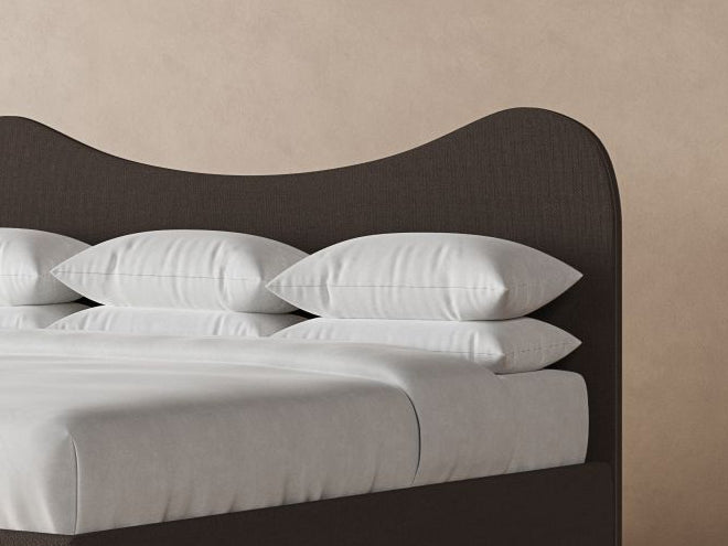 Celine Bed Frame in Bark#color_bark