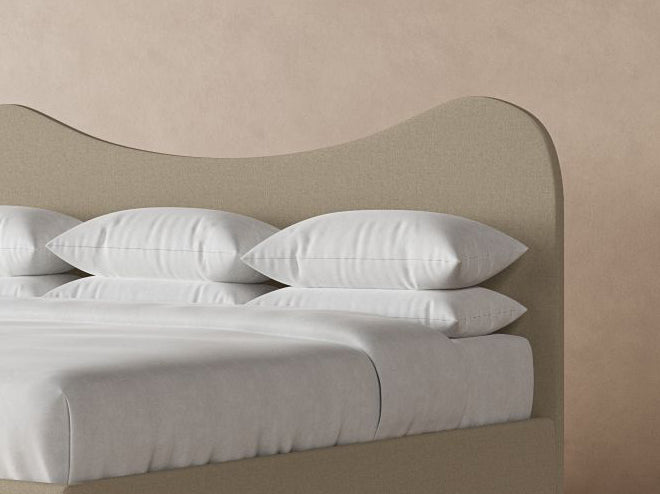 Celine Bed Frame in Buff#color_buff