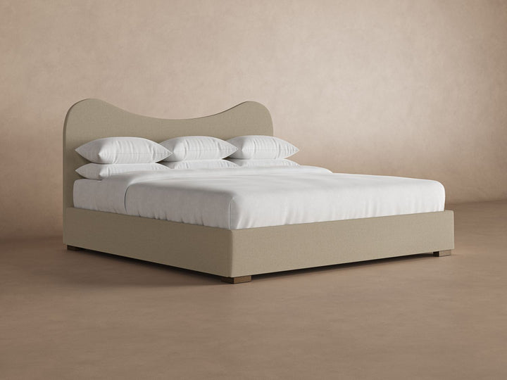 Celine Bed Frame in Buff#color_buff