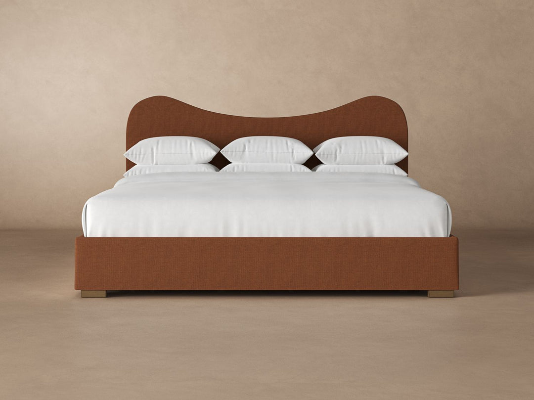Celine Bed Frame in Clay#color_clay
