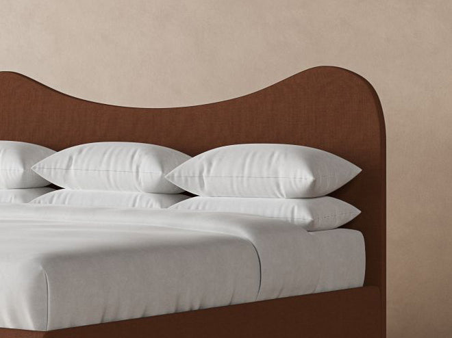 Celine Bed Frame in Clay#color_clay