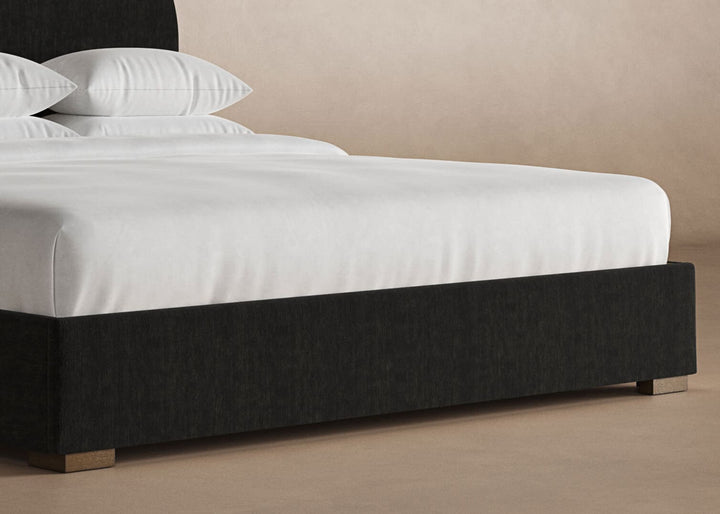Celine Bed Frame in onyx#color_onyx