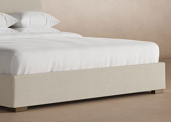 Wave Bed Frame in Flax#color_flax