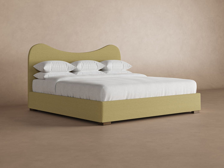 Celine Bed Frame in Iceland Moss#color_iceland-moss
