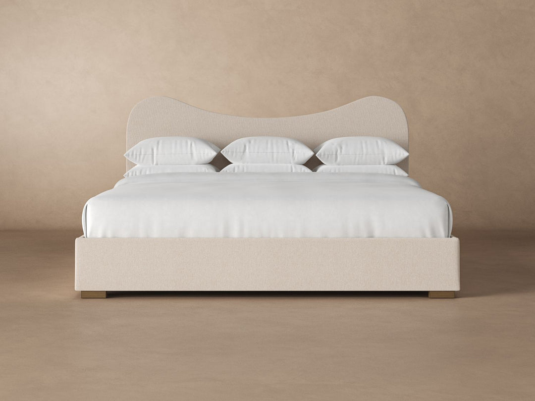 Celine Bed Frame in Oatmeal#color_oatmeal
