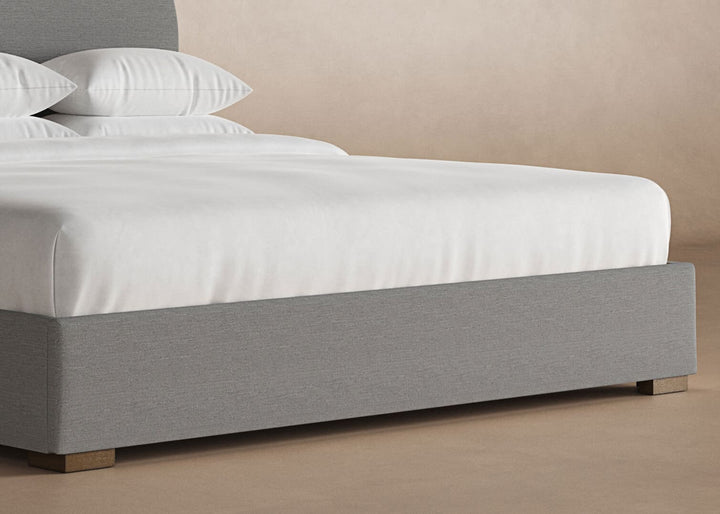 Wave Bed Frame in slate #color_slate