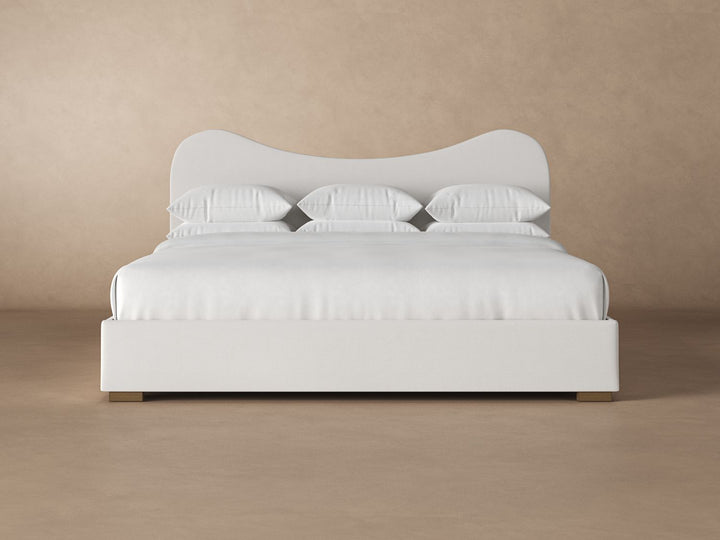 Celine Bed Frame in snow#color_snow