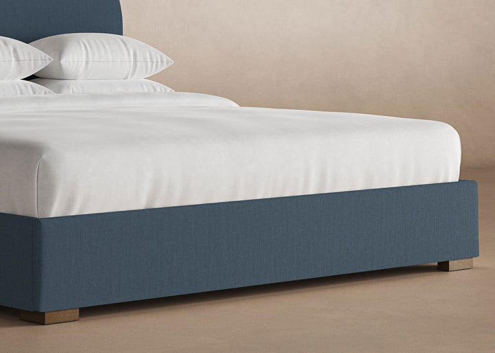 Wave Bed Frame in Steel#color_steel