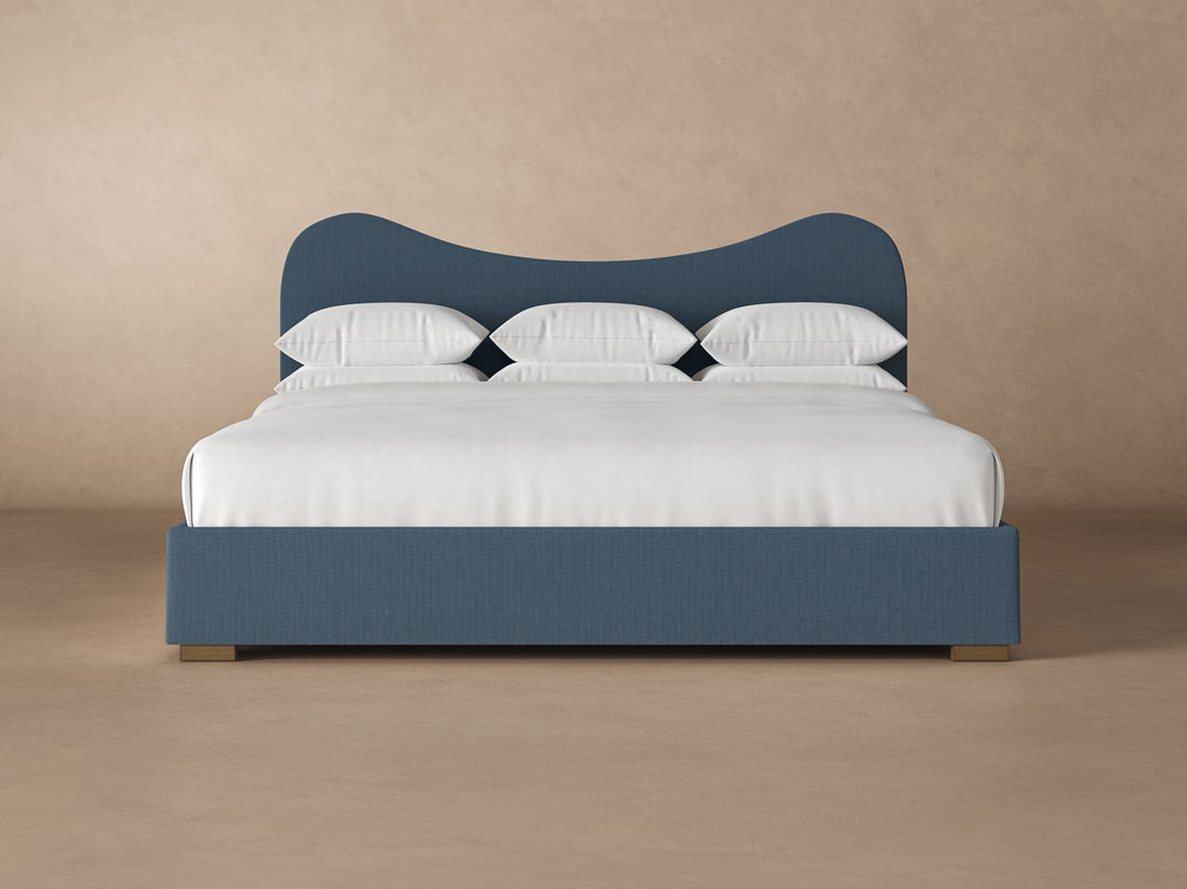 Celine Bed Frame in Steel#color_steel