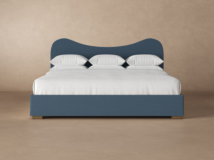 Celine Bed Frame in Steel#color_steel