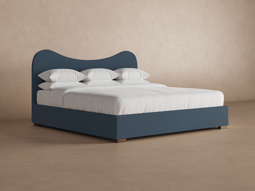 Celine Bed Frame in Steel#color_steel