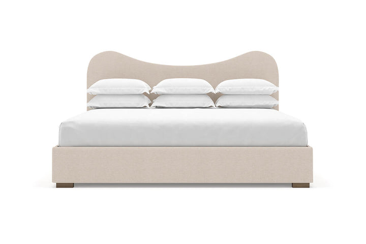 Celine Bed Frame in Oatmeal#color_oatmeal