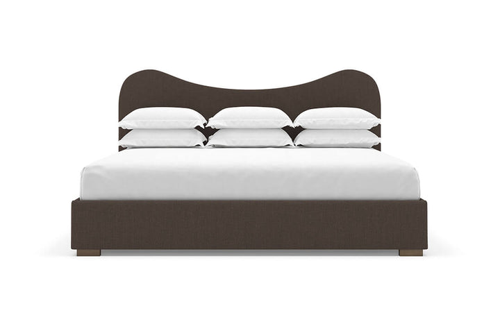 Celine Bed Frame in Bark#color_bark