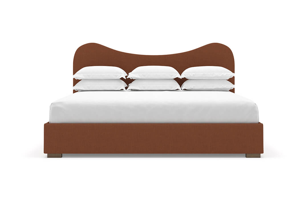Celine Bed Frame in Clay#color_clay