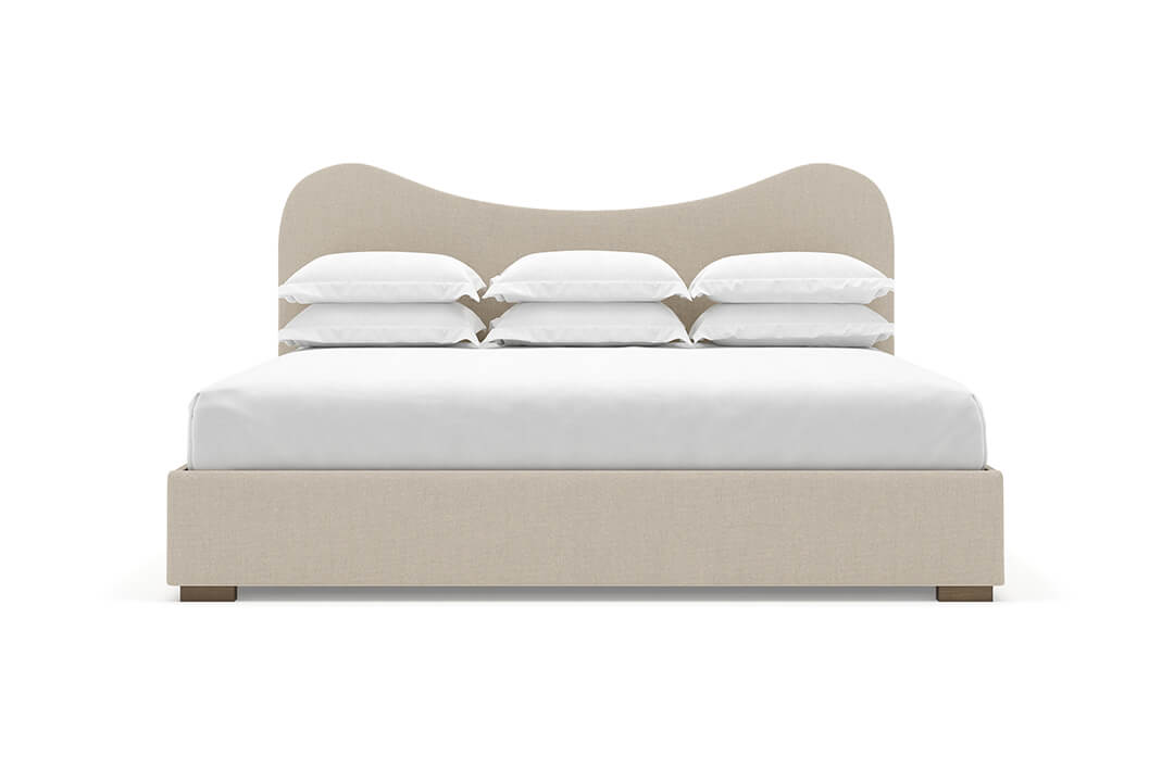 Celine Bed Frame in Flax#color_flax