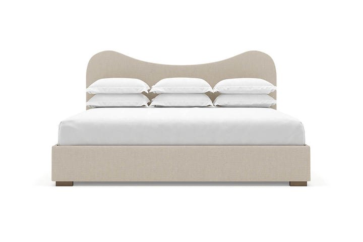 Celine Bed Frame in Flax#color_flax