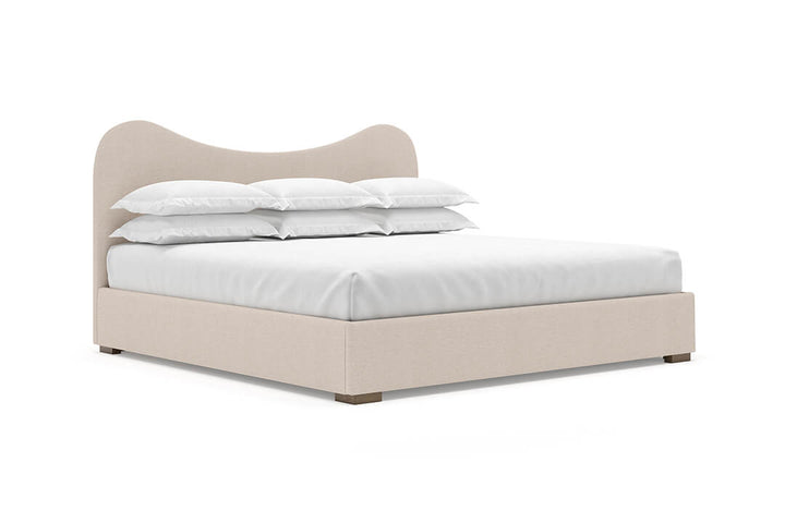 Celine Bed Frame in Oatmeal#color_oatmeal
