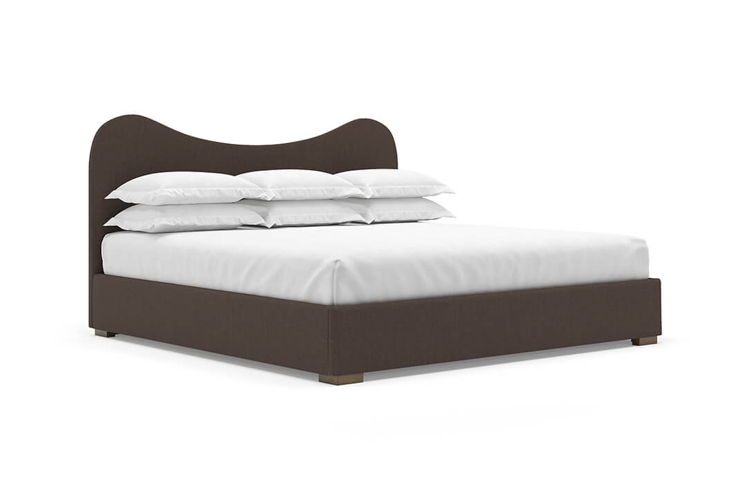 Celine Bed Frame in Bark#color_bark