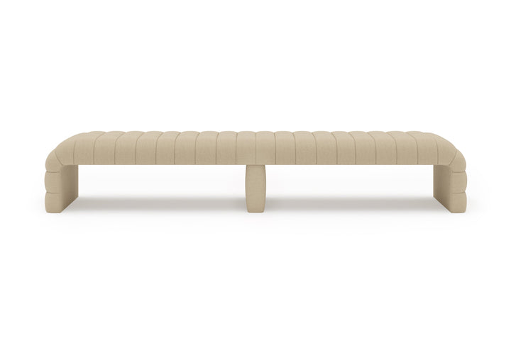 Louis Channel Bench in Buff#color_buff